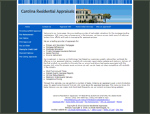 Tablet Screenshot of carolinaresappraisals.net